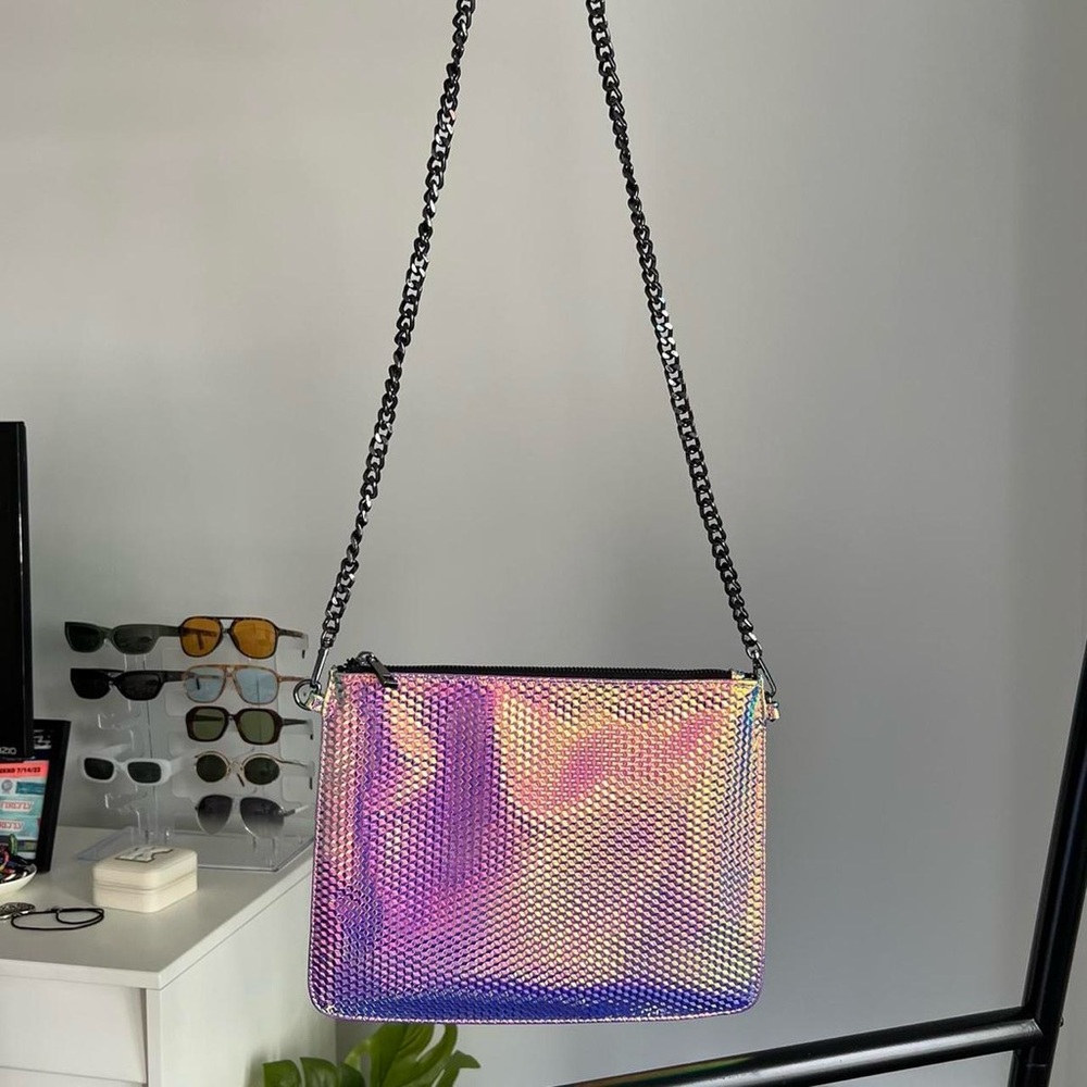 Current mood holographic crossbody